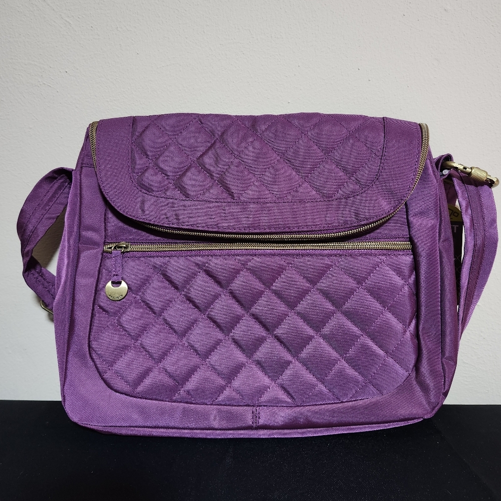 Travelon Anti theft Purple Bag Nwt!